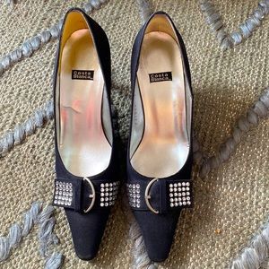 Costa Blanca black heels